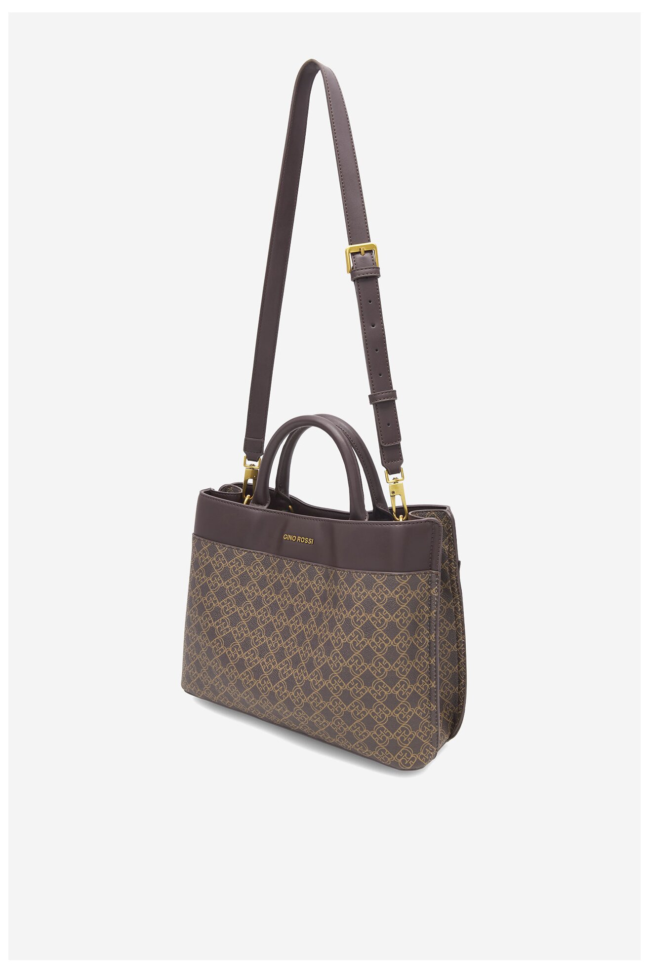 Torebka Gino Rossi TYLO-0290 Brązowy ciemny
