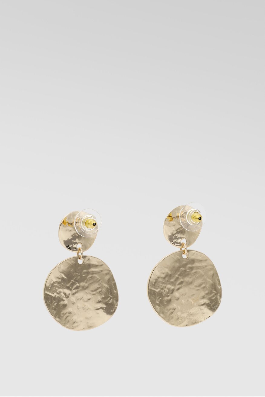 
                ACCCESSORIES - Kolczyki wiszące metalowe - 5904248404666