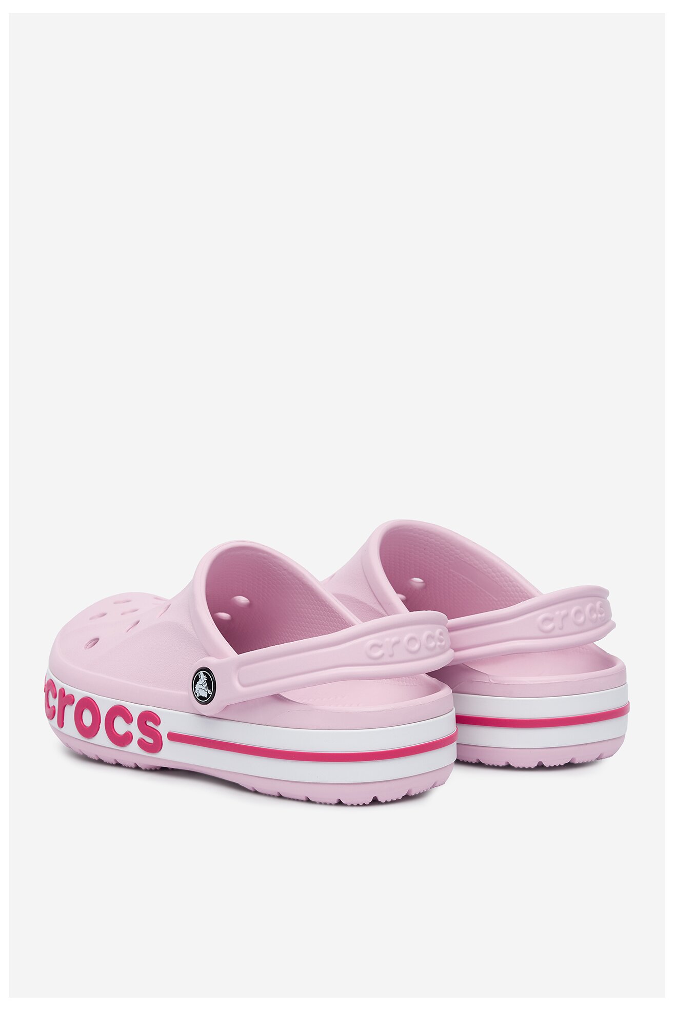 Klapki basenowe Crocs C-BAYABAND CLOG 205089-6TG W Różowy