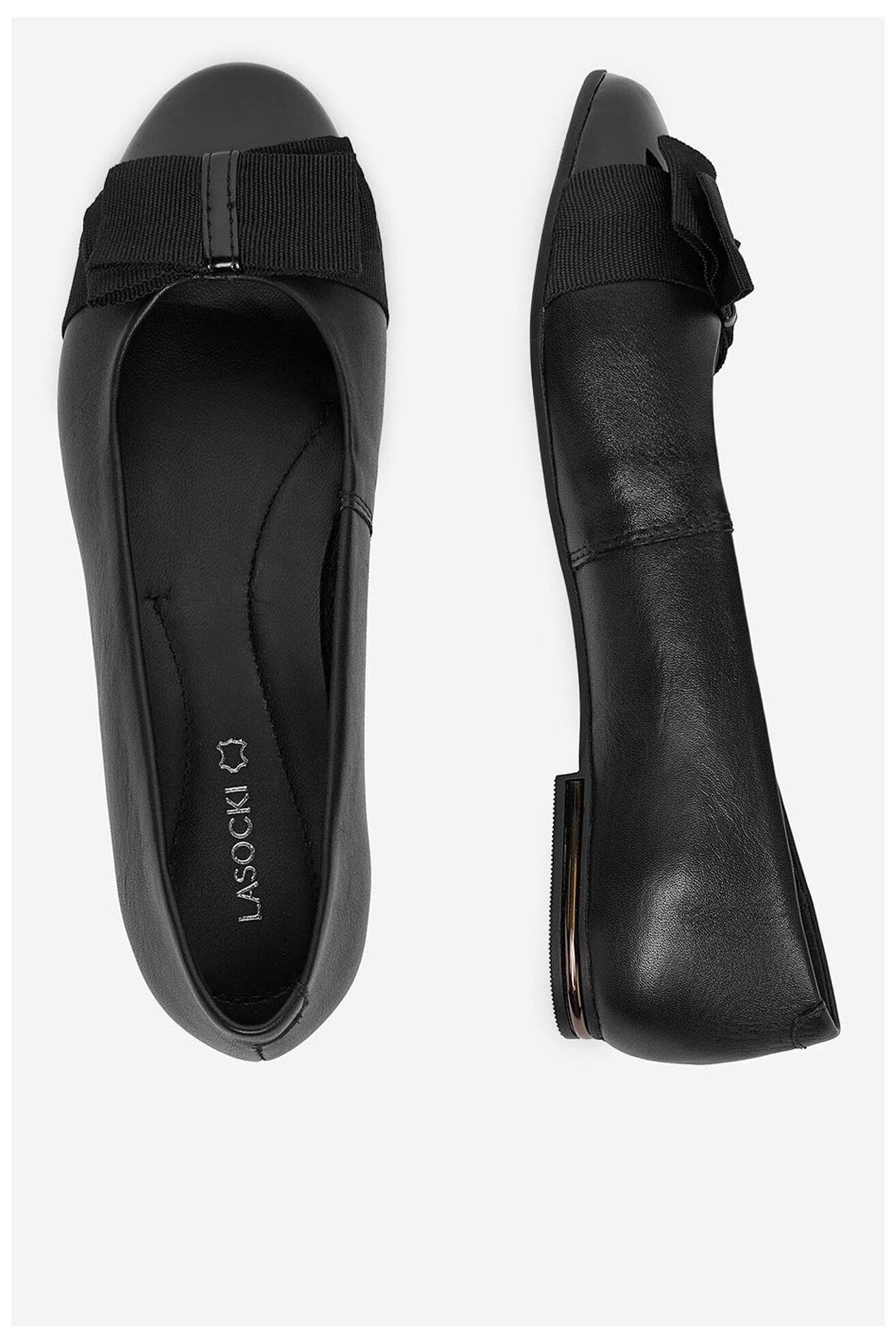 Baleriny Lasocki CEO-RST-ARABELLA-23 Czarny