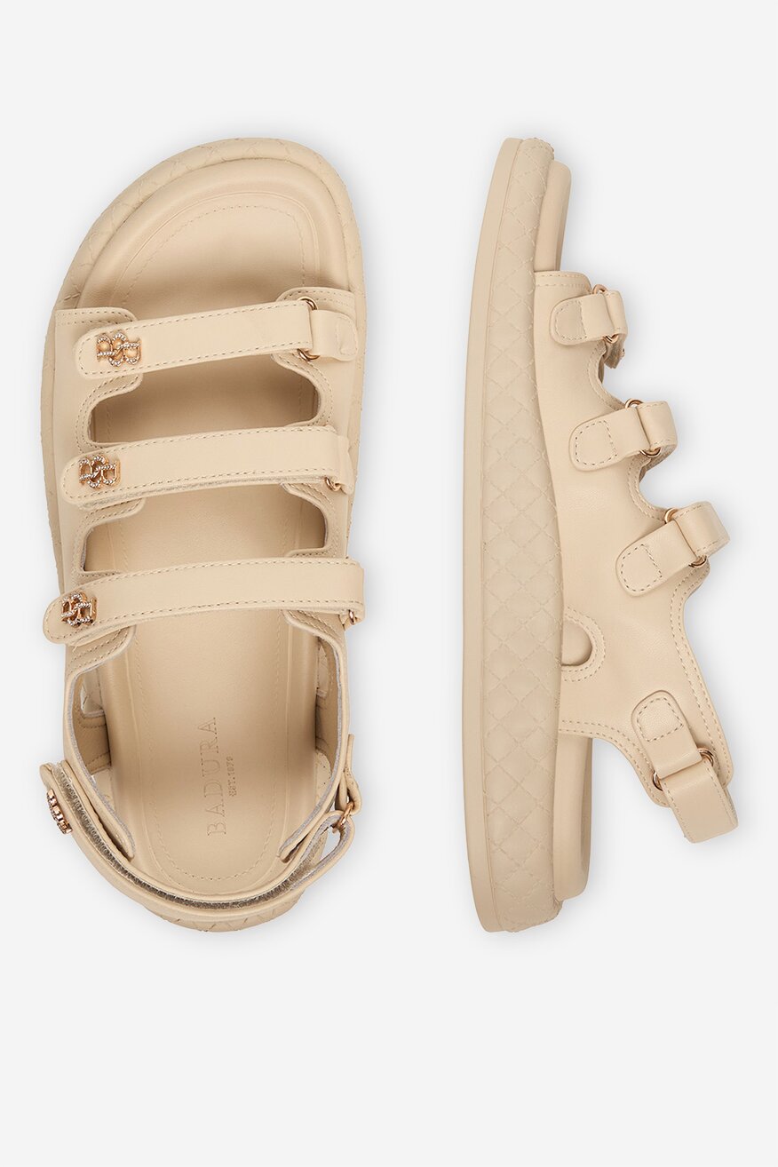 
                Badura - Sandały skórzane - 5906751671177