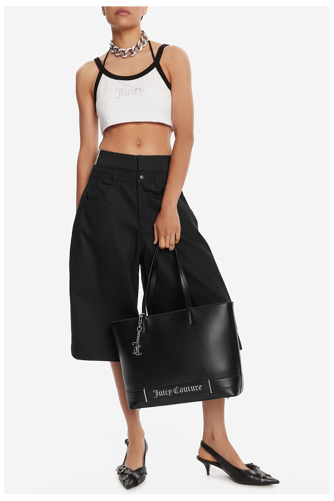 Сумка З Ремінцем Juicy Couture CEO-BEJXT8840WVP ЧОРНИЙ