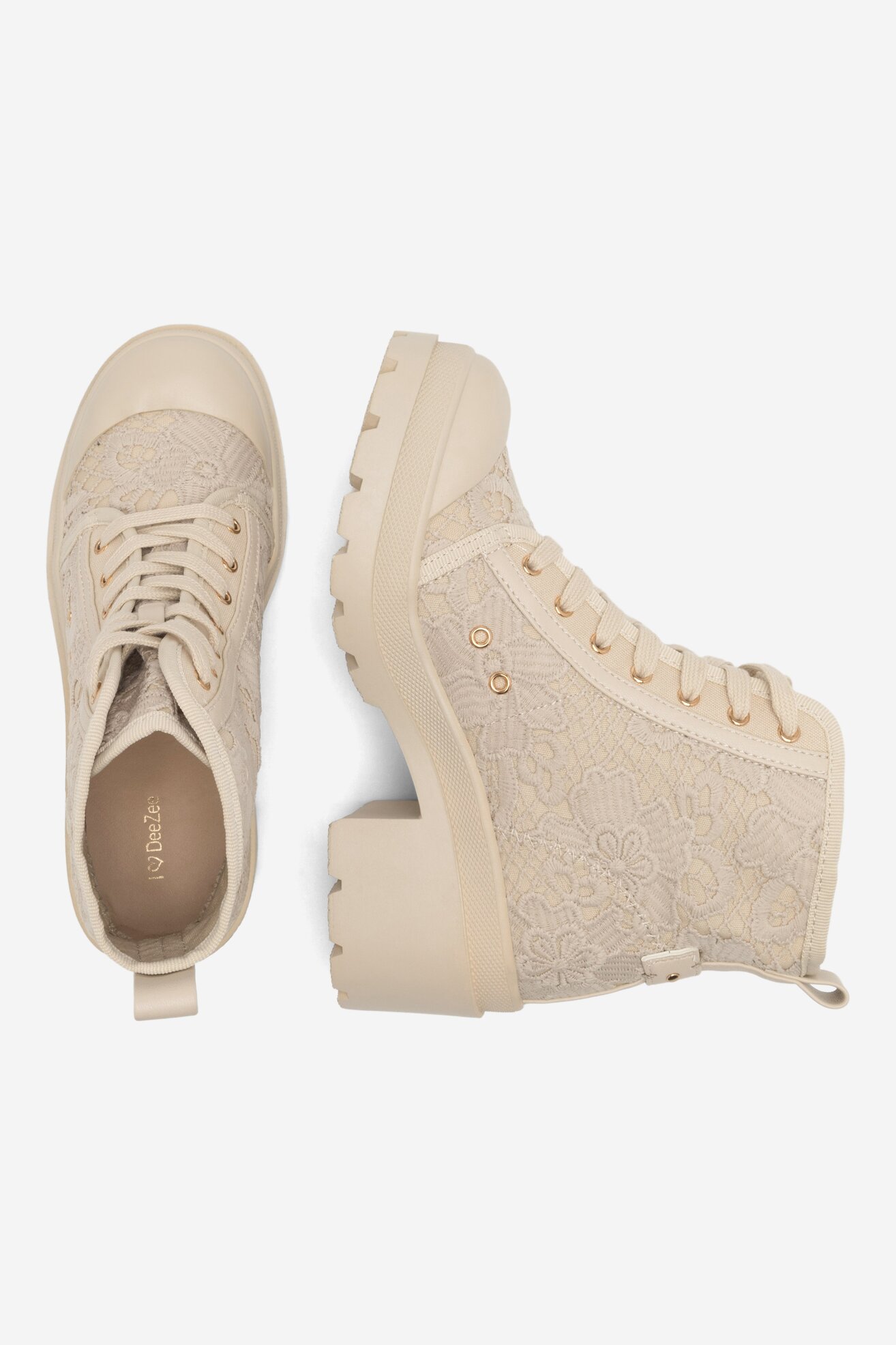 Trzewiki DeeZee WS5512-01 Beżowy