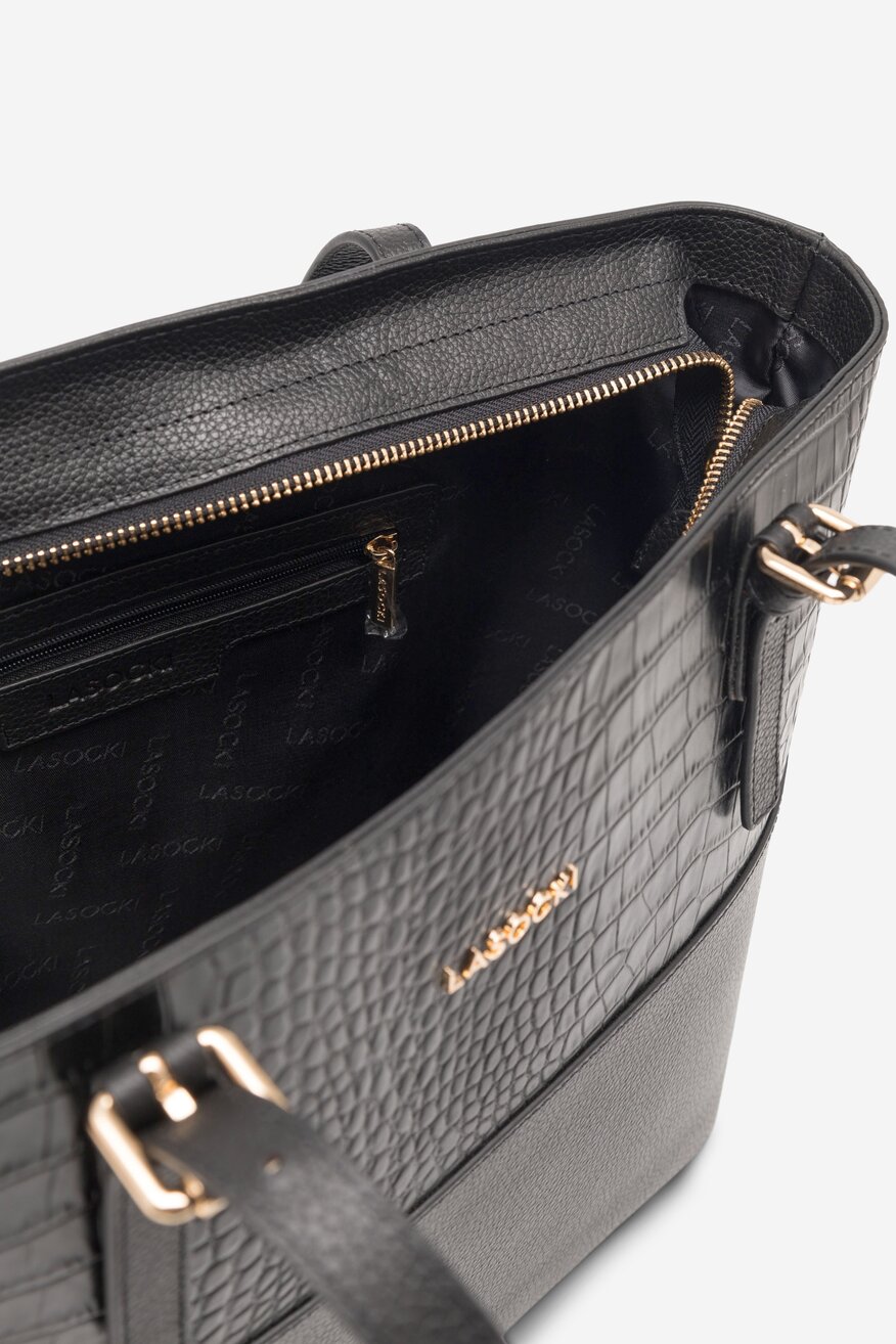 Lasocki - Torebka skórzana - 5905588141037