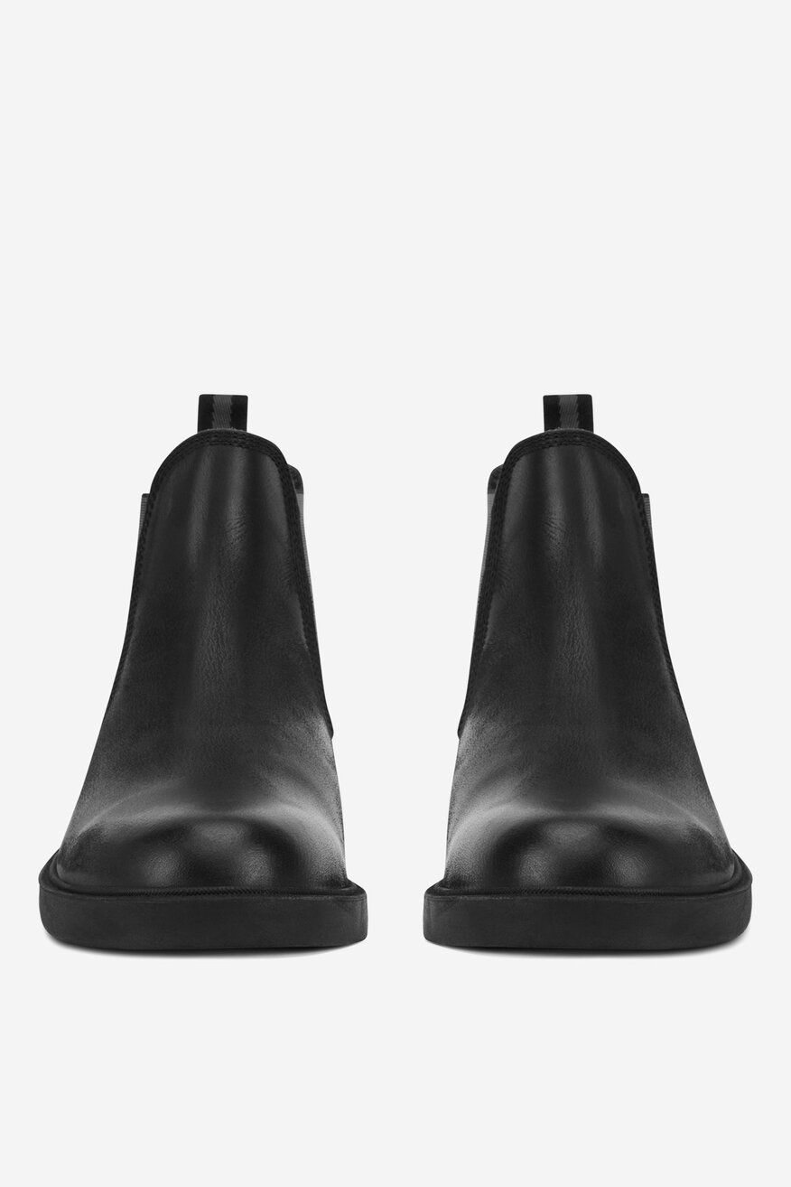 Mexx - Sztyblety skórzane ocieplane - 5903419549168