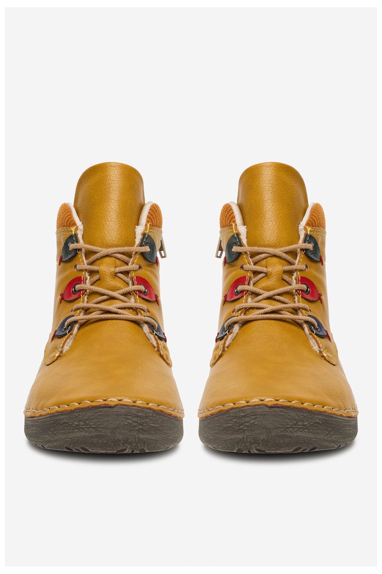 Bocanci Rieker 52544-68 GALBEN