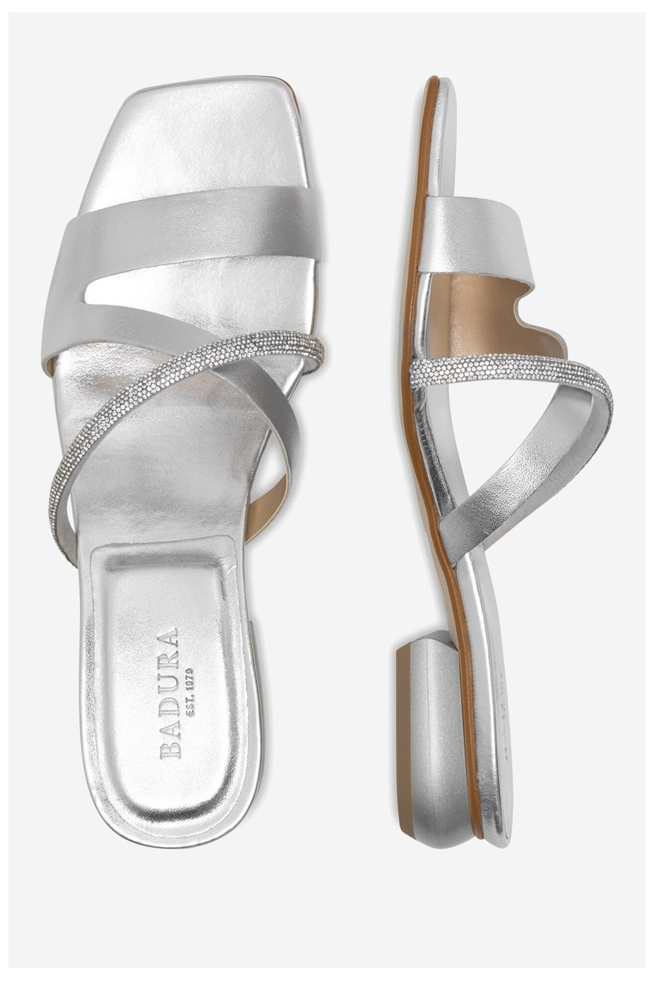 Джапанки Badura BRITTOLI-A022-01-01 СРЕБРИСТ