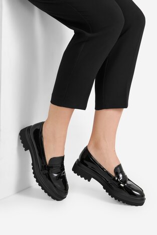 Мокасини Jenny Fairy WYL3166-5 ЧОРНИЙ