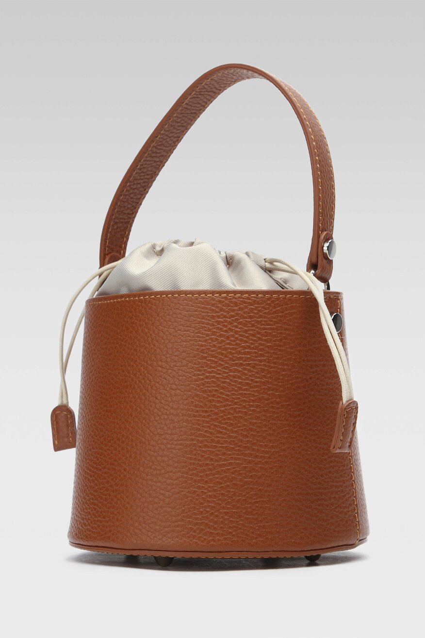 Gino Rossi - Torebka skórzana brązowa - 5904248540517