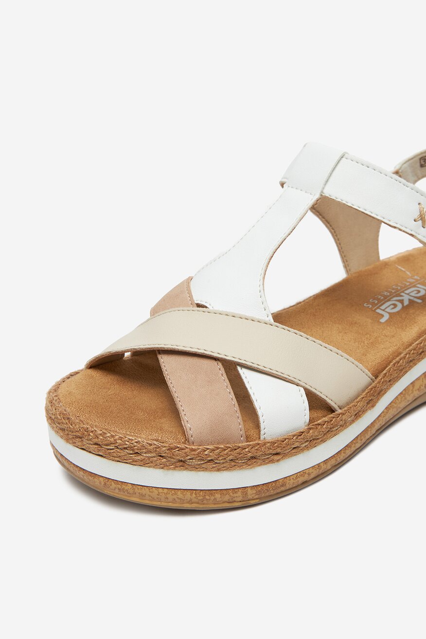 
                Сандали Rieker БЯЛ - 5906751837252