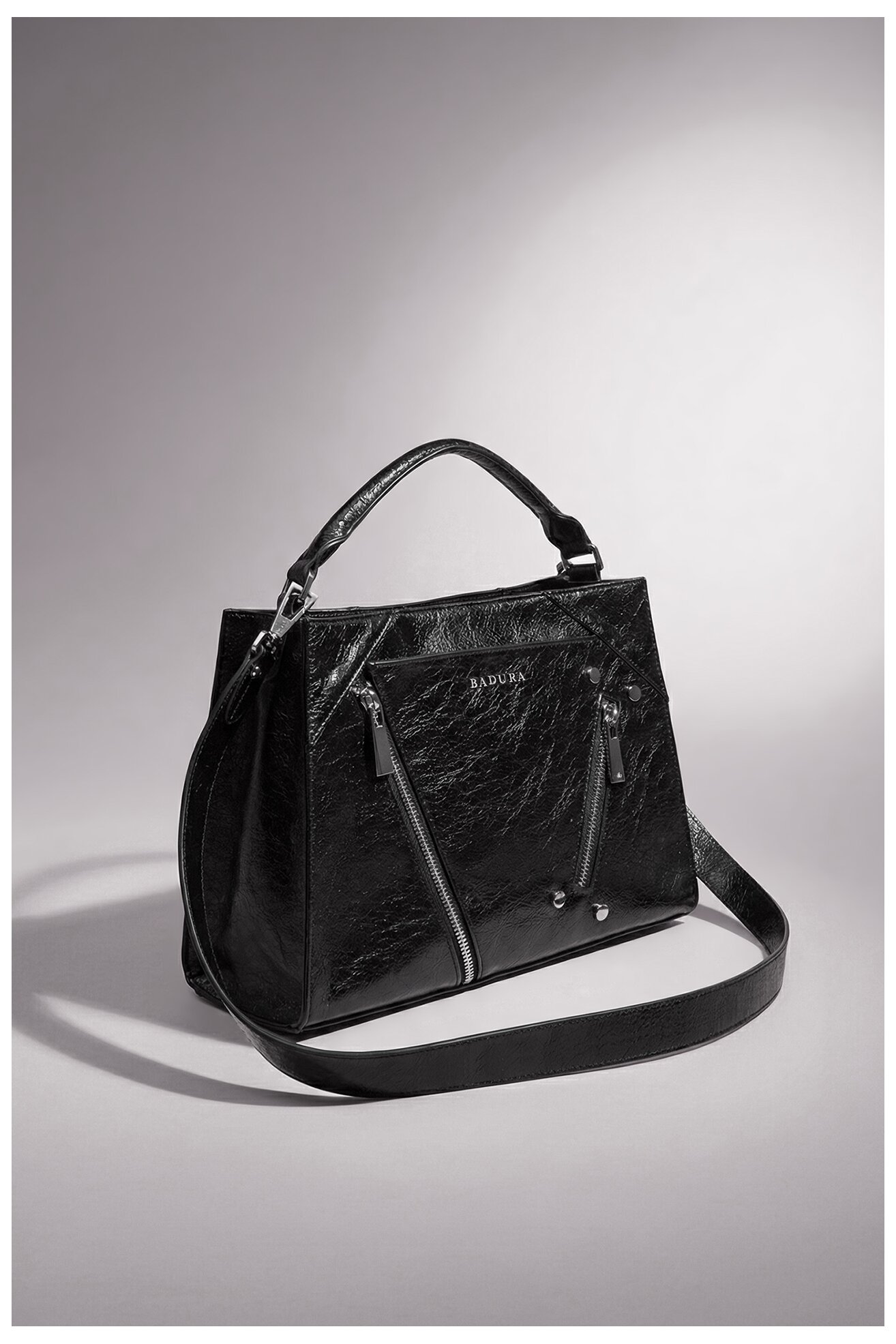 Сумка З Ремінцем Badura EO-ALAIA-KQ29 ЧОРНИЙ