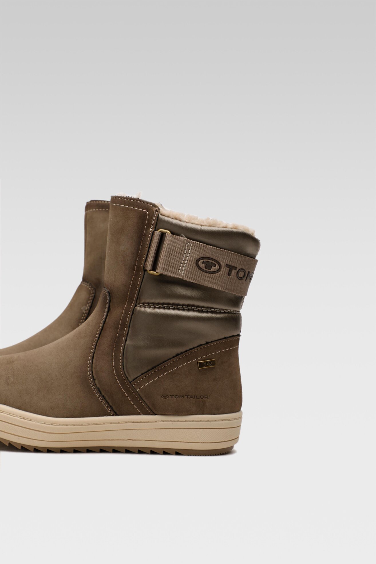 Botki Tom Tailor 4294704 Beżowy