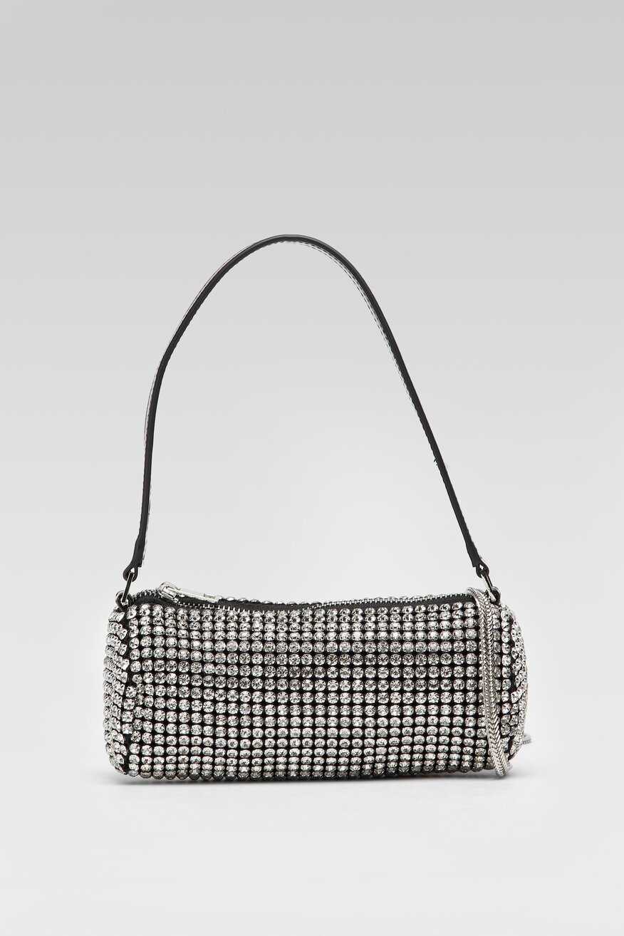 Jenny Fairy - Torebka z aplikacją srebrna - 5904862419589