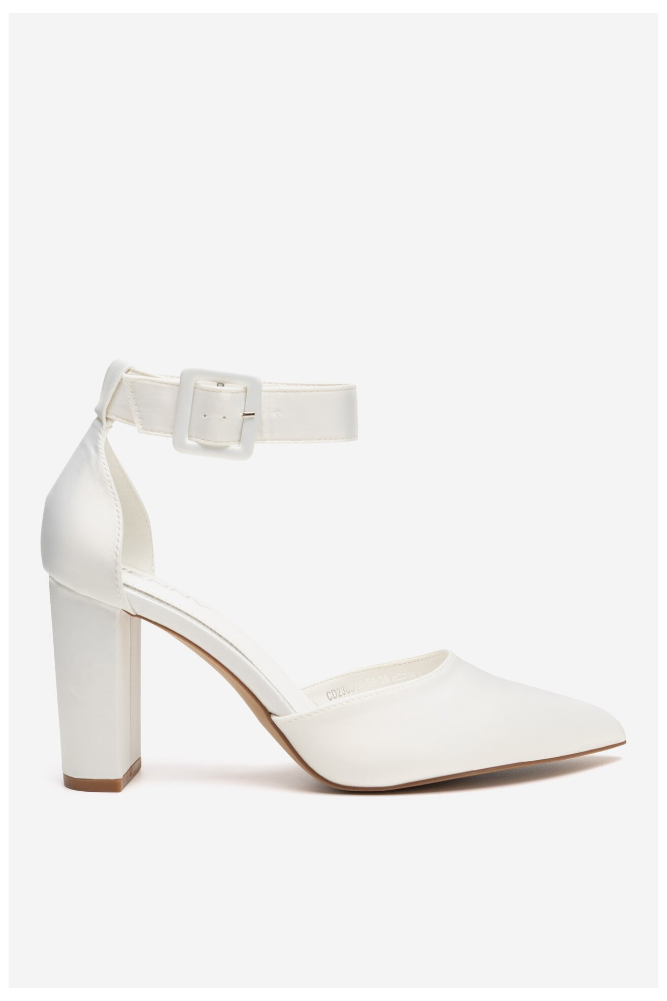 Czółenka Jenny LH230312-5A Biały