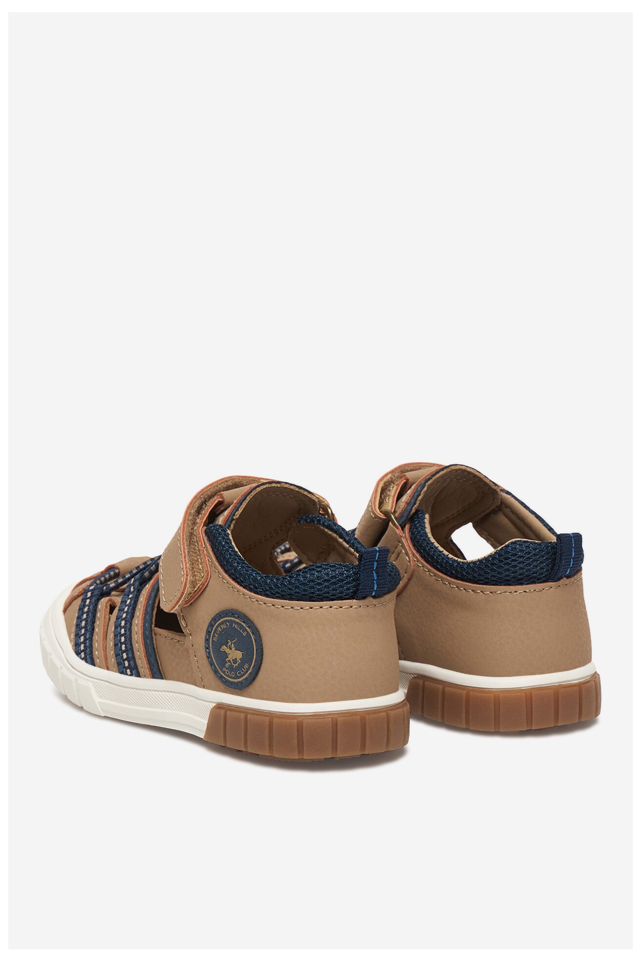 Sandały Beverly Hills Polo Club CEO-AVO-25071607163 Brązowy jasny