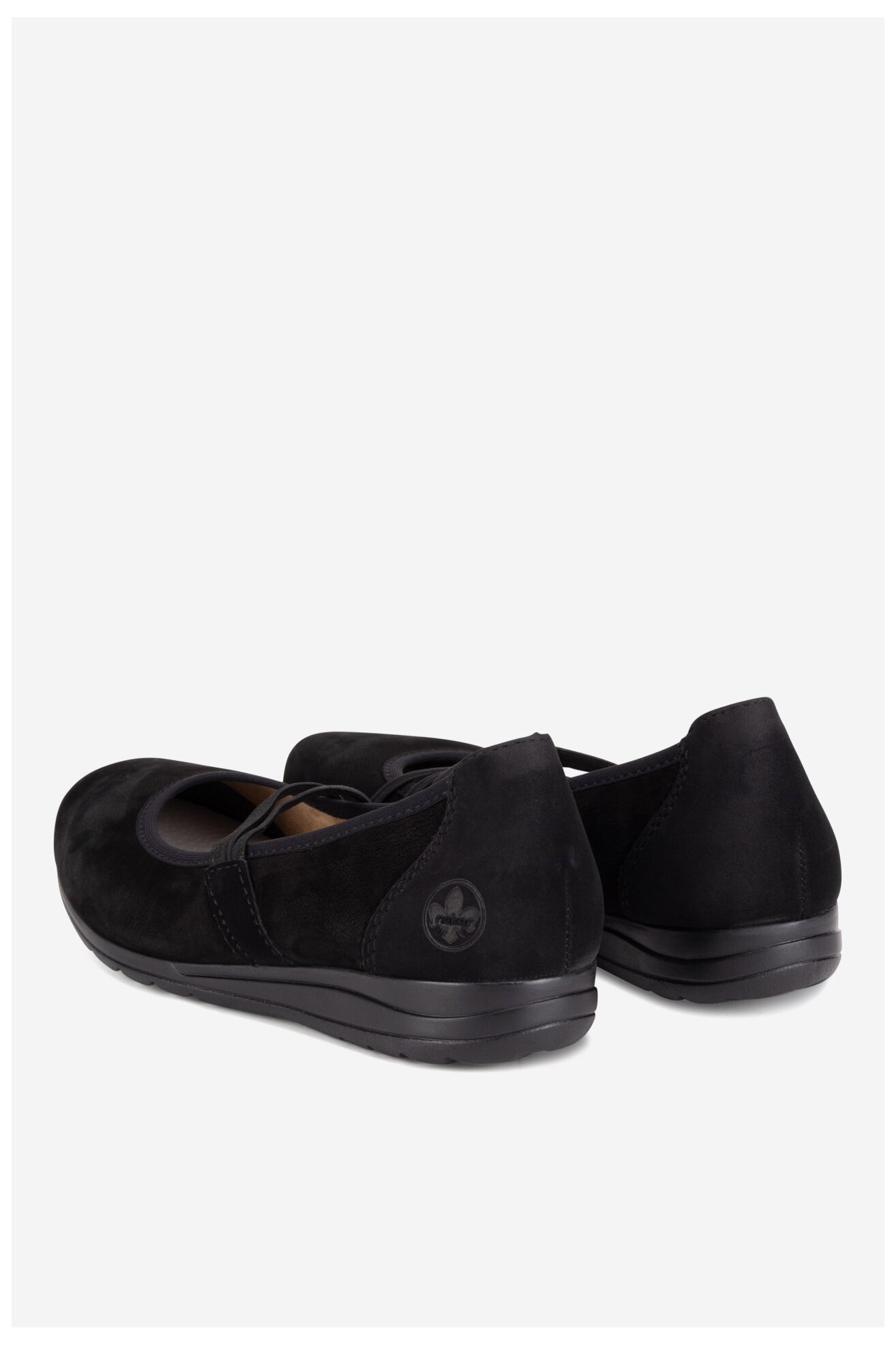 Балетки Rieker L9369-00 ЧОРНИЙ