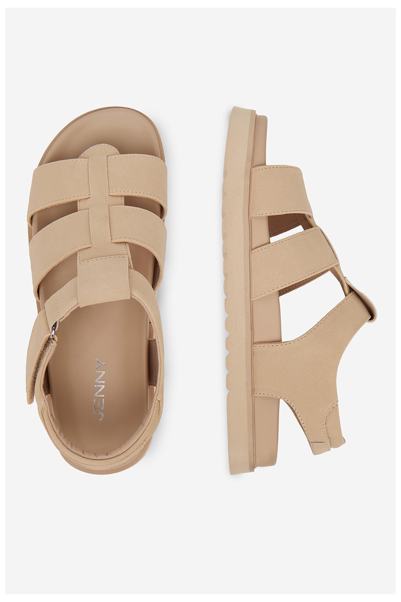 Szandál Jenny HY86009-20 KRÉMSZÍNŰ