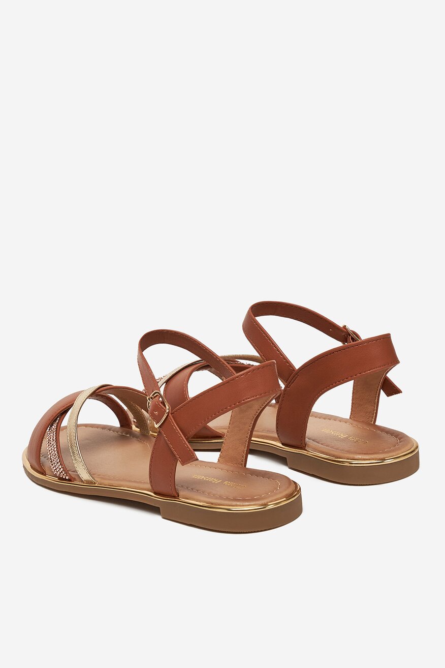 Szandál Clara Barson CAMEL - 5903698723358