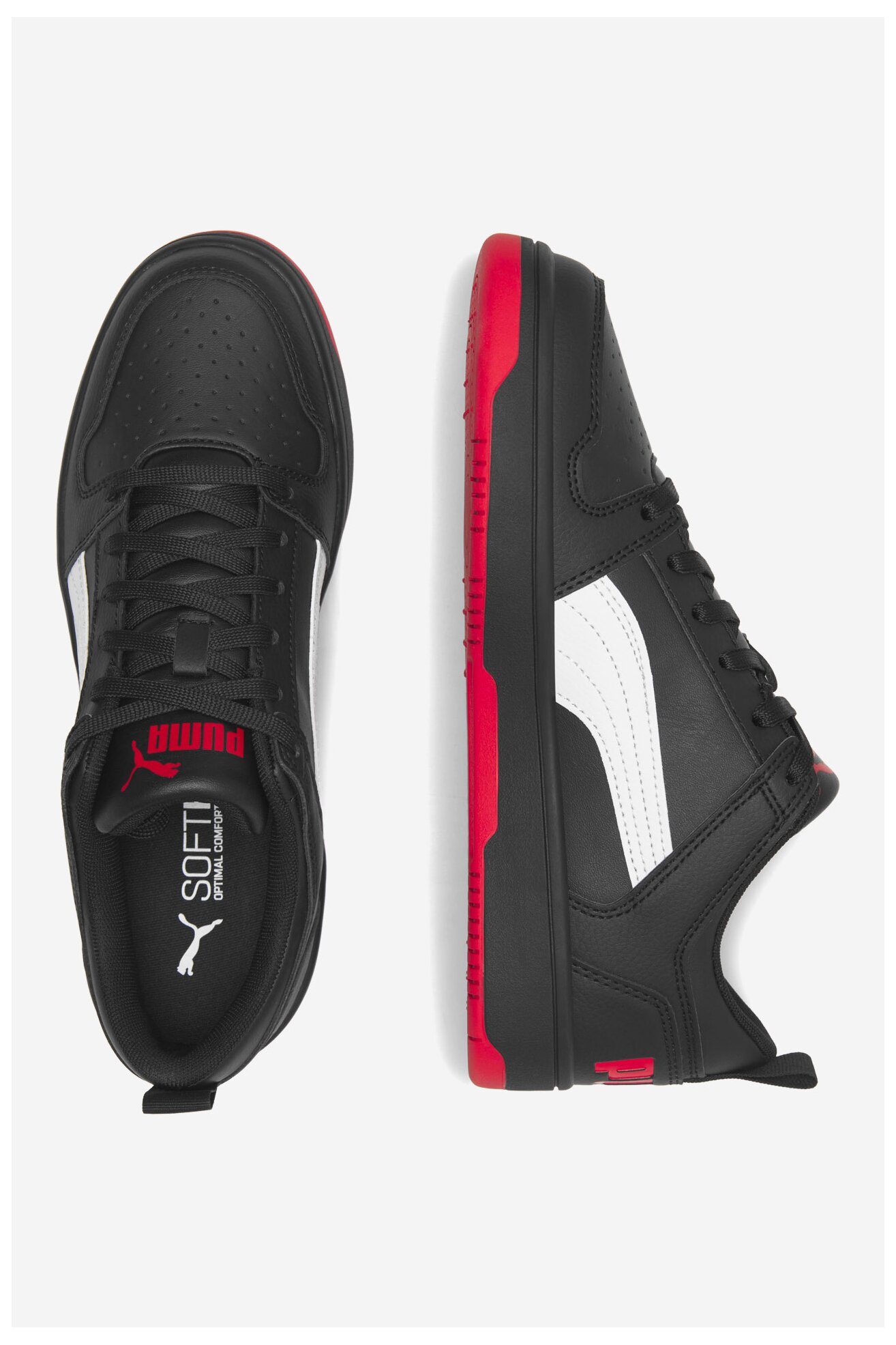 Кросівки спортивні Puma REBOUND LAYUP LO SL JR 37049013 ЧОРНИЙ