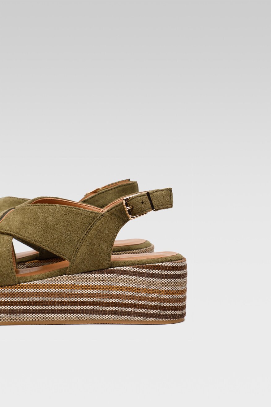 
                Сандалі Clara Barson ХАКІ - 5904862831886