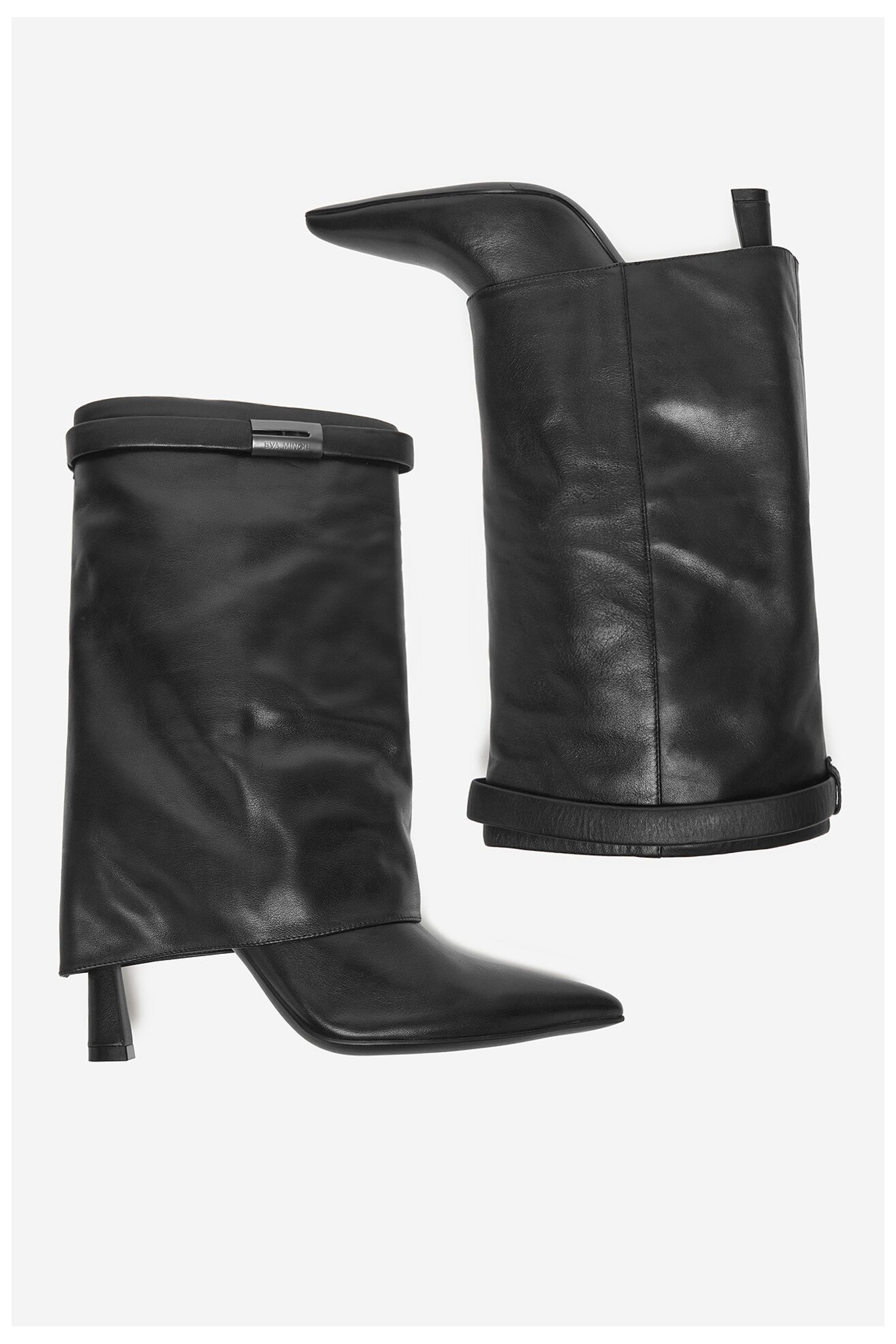 Bokacsizma EVA MINGE EO-DULCE-GLC8537C-8.5-722-2 FEKETE