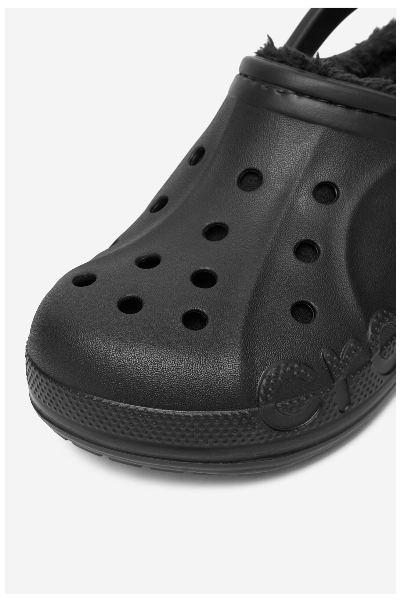 Șlapi pentru bazin Crocs C-BAYA LINED CLOG 205969-060 W NEGRU