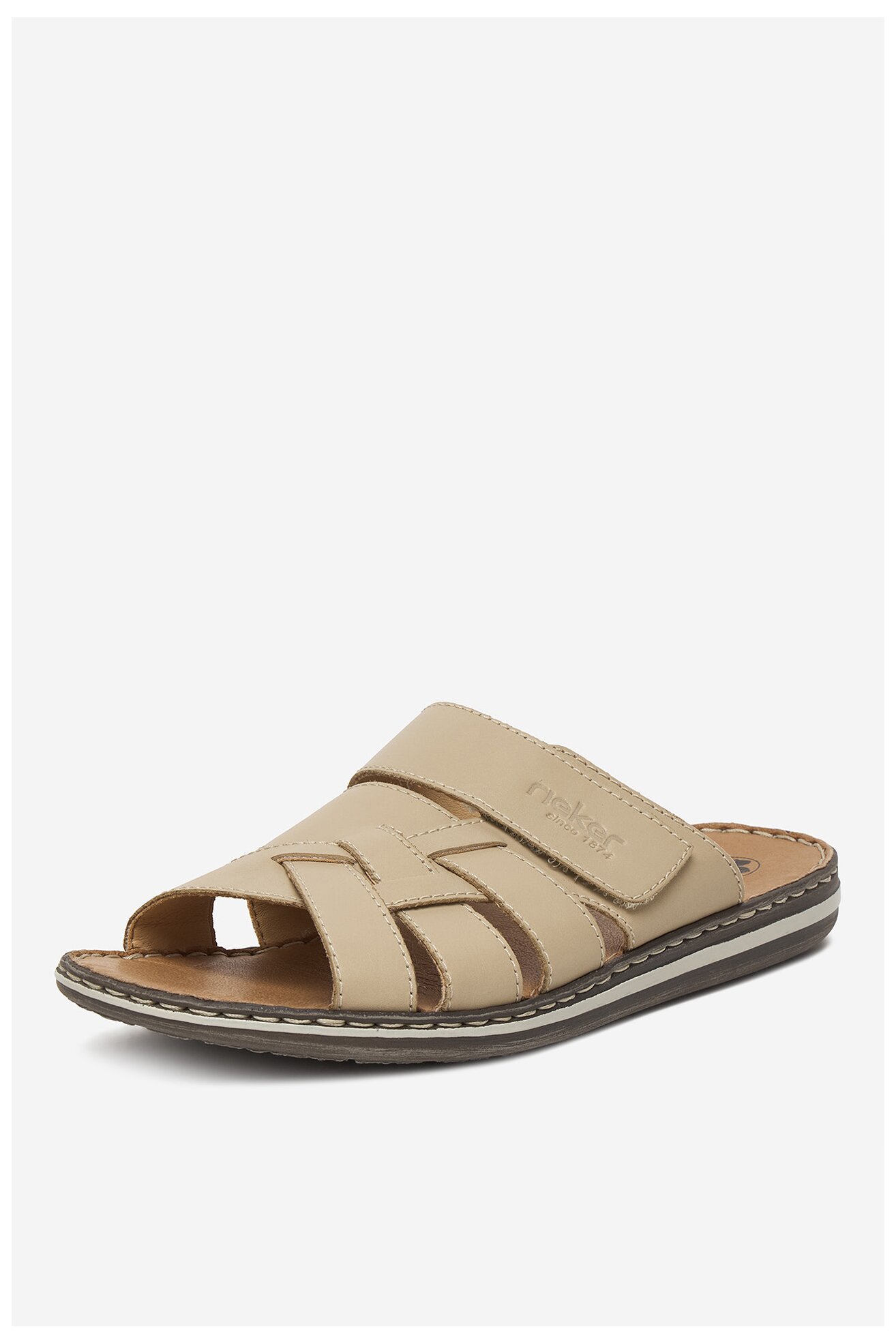 Klapki Rieker CEO-21073-60 Beżowy