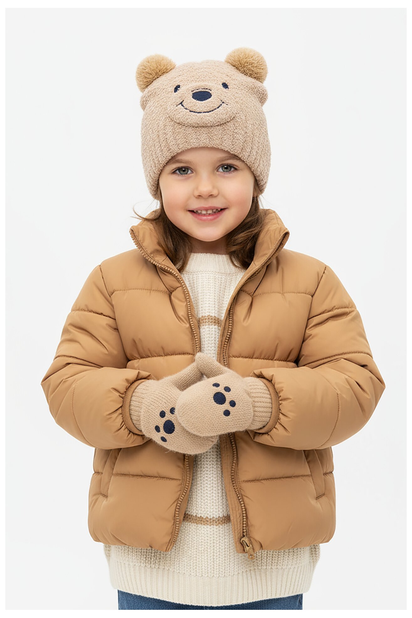 Детска шапка Winnie The Pooh CEO-ACCCS-AW25-213WTP БЕЖОВ