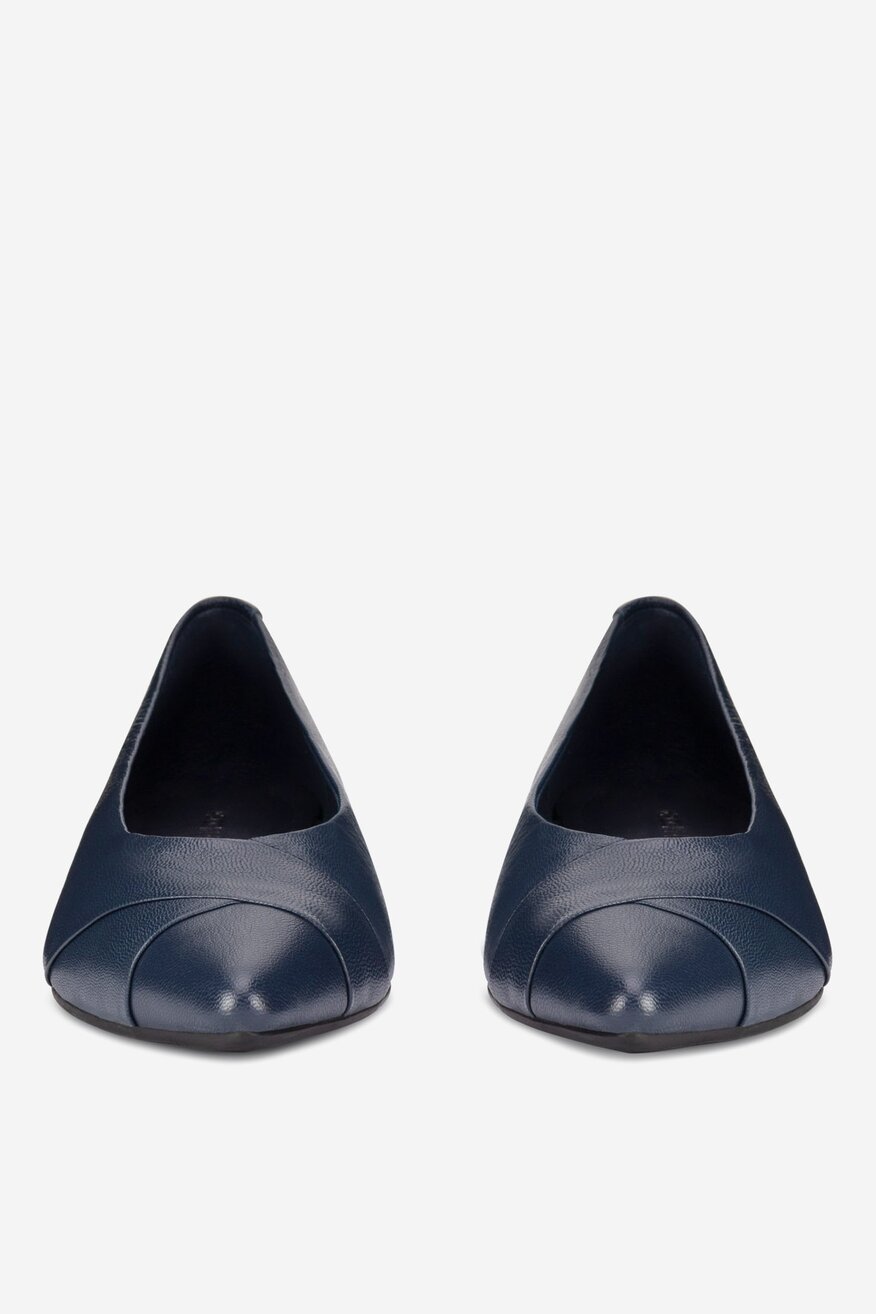 Lasocki - Baleriny skórzane - 5905588761105