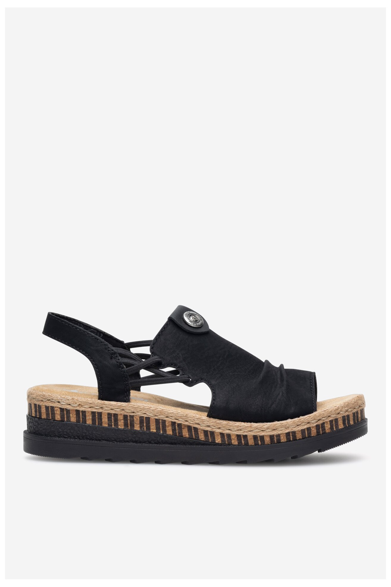 Sandały Rieker V7972-00 Czarny