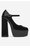 Pantofi cu toc DeeZee LWLB0328-1 NEGRU