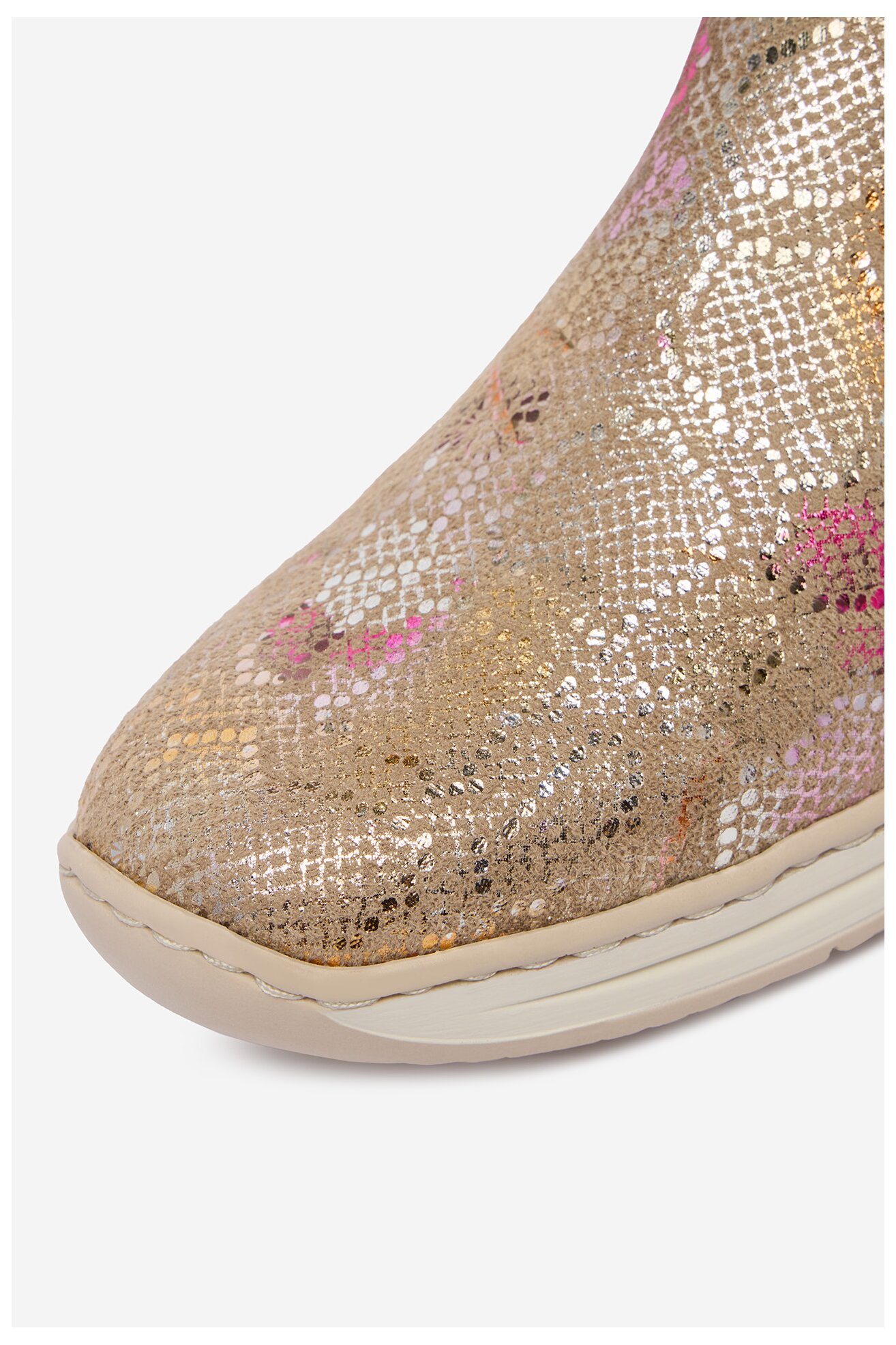 Półbuty Rieker CEO-48761-90 Beżowy