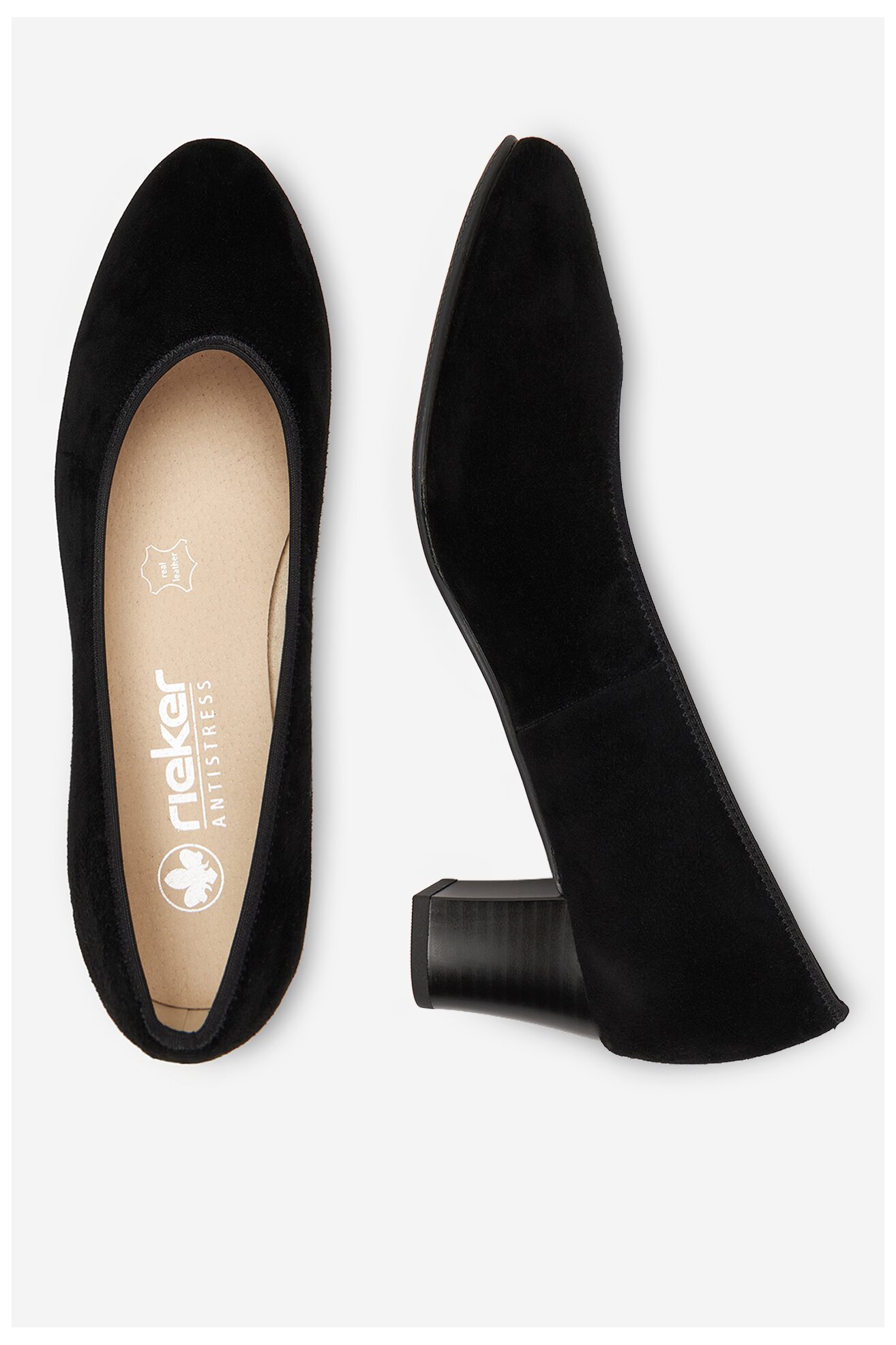 Körömcipő Rieker 44650-03 FEKETE