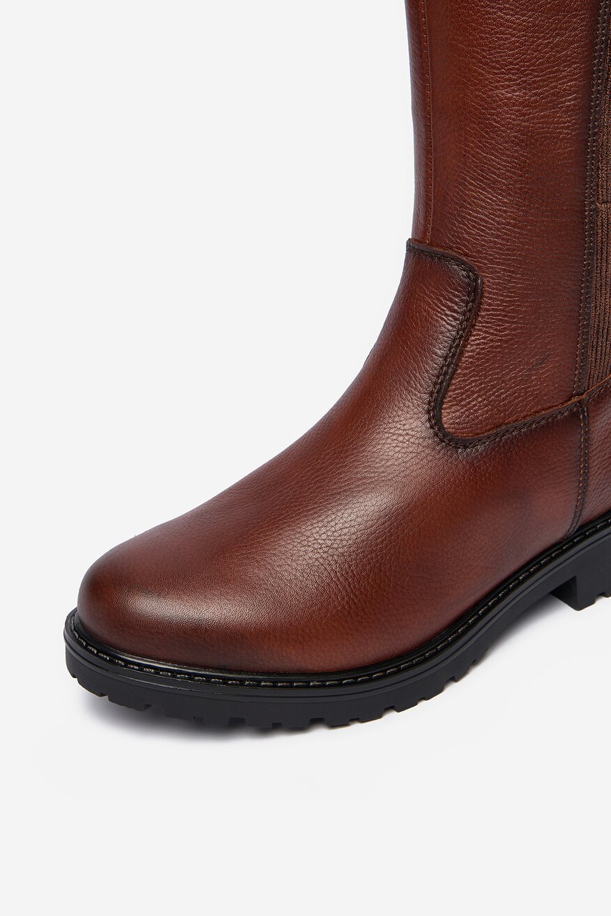 
                Remonte - Kozaki skórzane ocieplane - 2230085557450