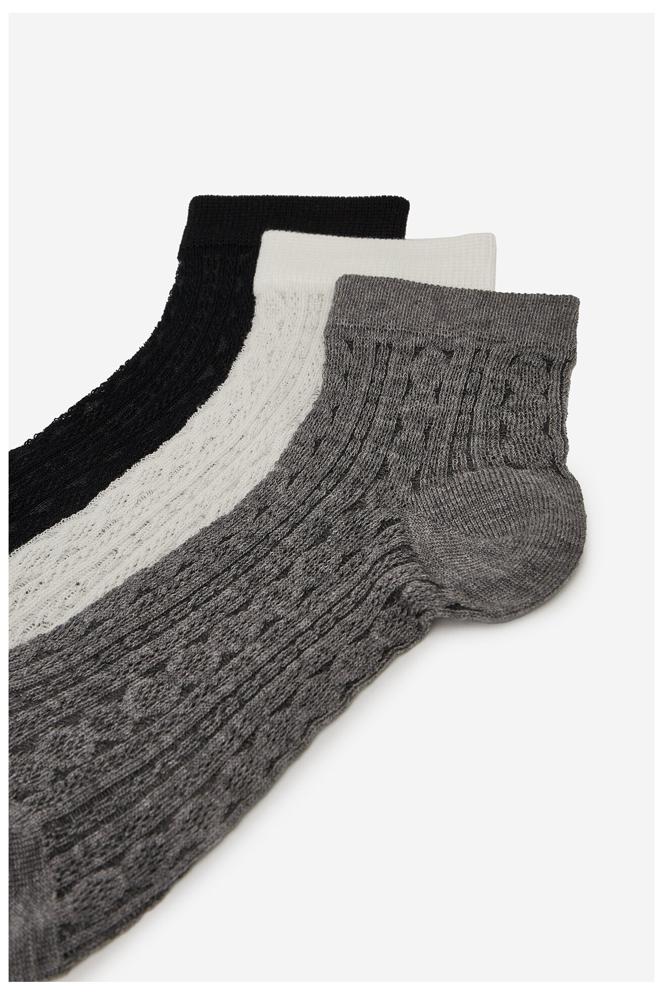 Soseste NINE WEST KR_NW_SHINY_Z_SS25 (3 PACK) ALB