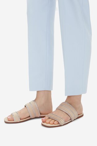 Шльопанець Jenny LC053408 ТЕМНО-БЕЖЕВИЙ