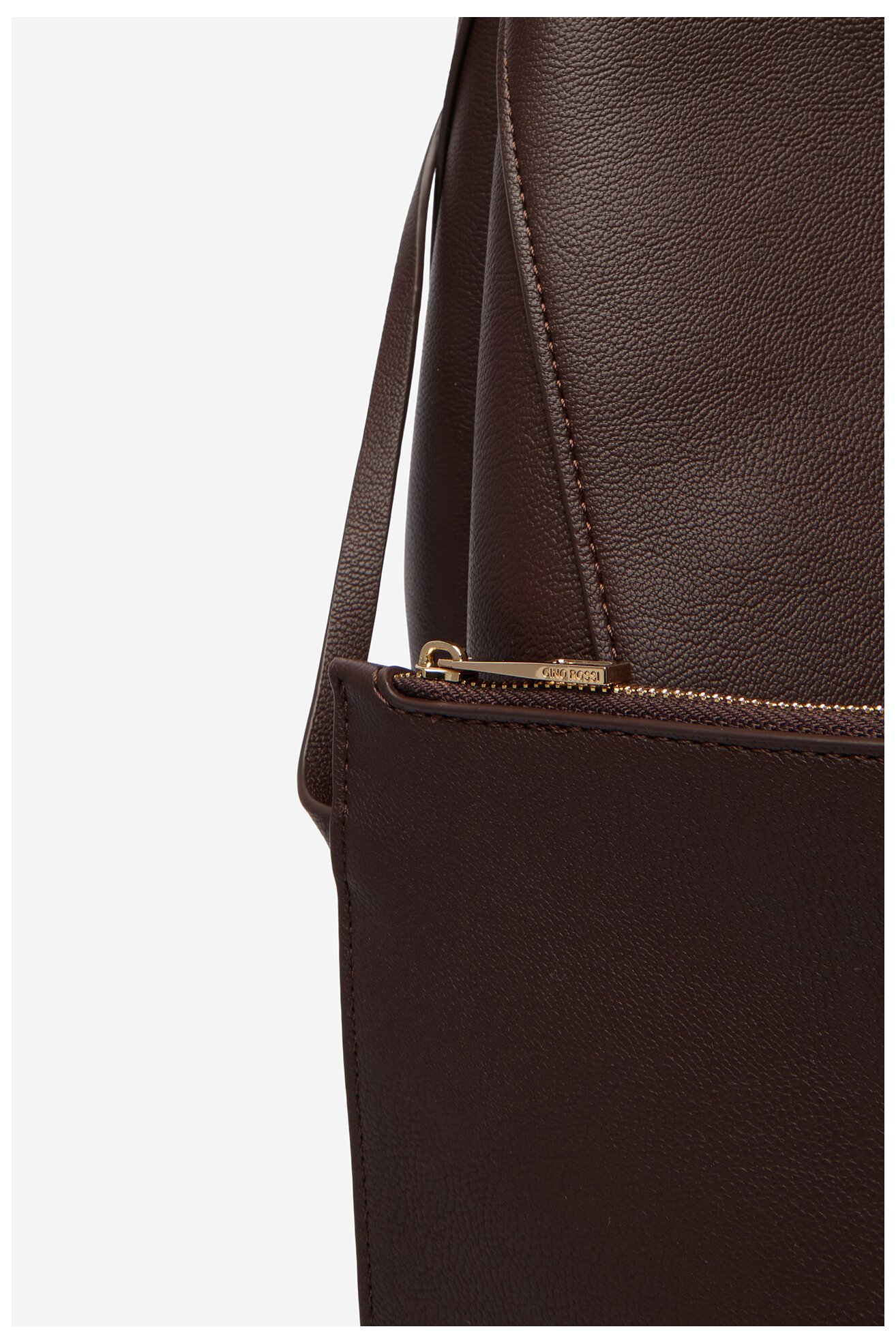 Сумка З Ремінцем Gino Rossi CEO-HADIJA-KY125 ТЕМНО-КОРИЧНЕВИЙ
