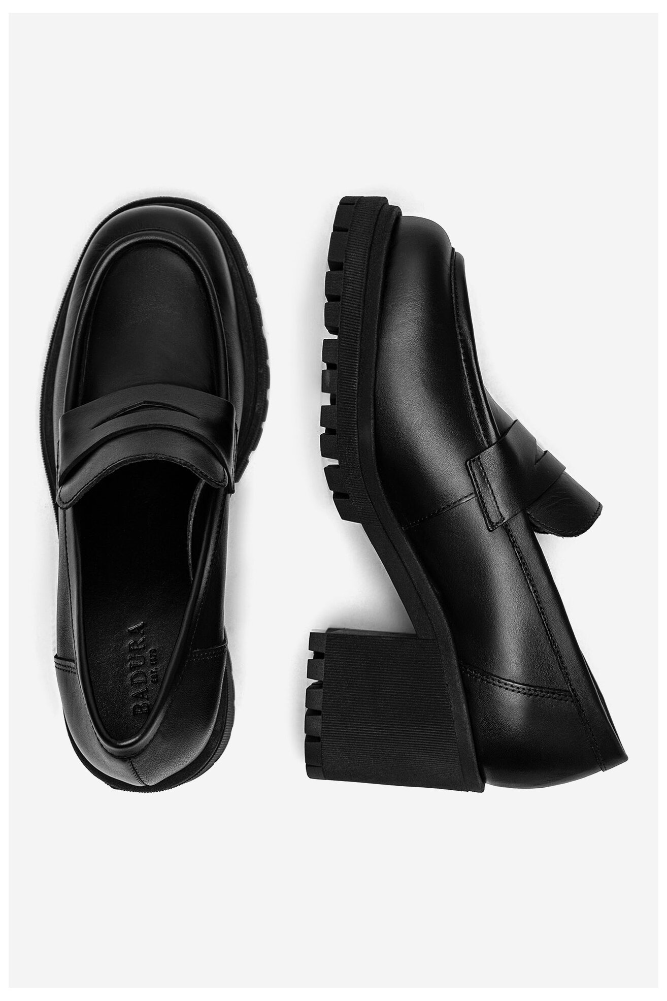 Półbuty Badura GATE-28104PE Czarny