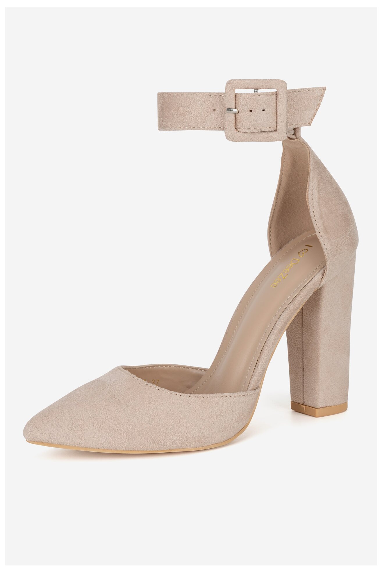 Елегантни обувки DeeZee K539 БЕЖОВ