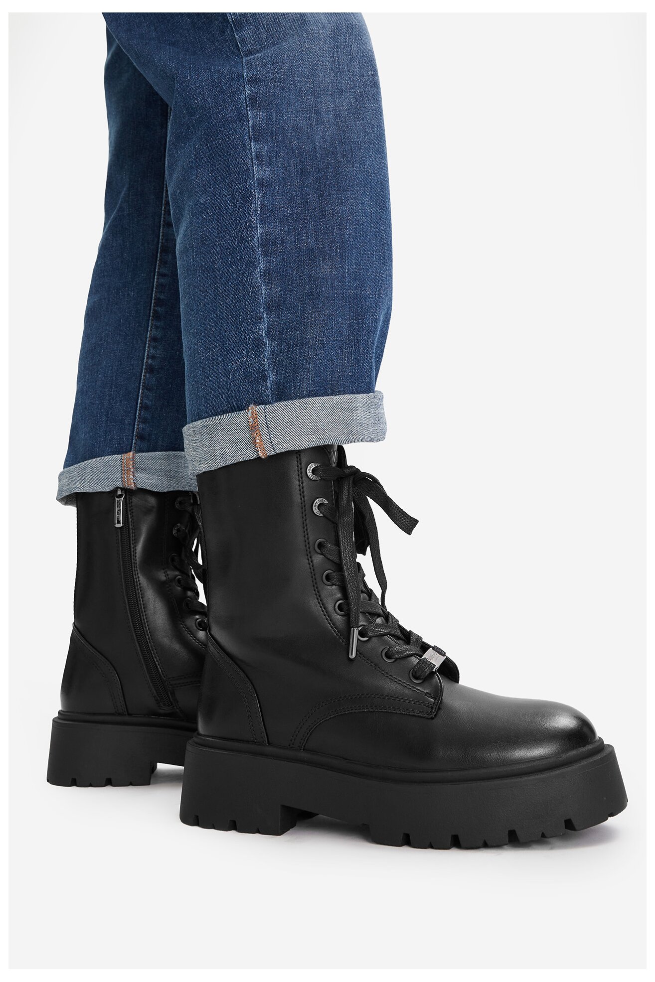 Bocanci NINE WEST CEO-RAIDA-01 NEGRU