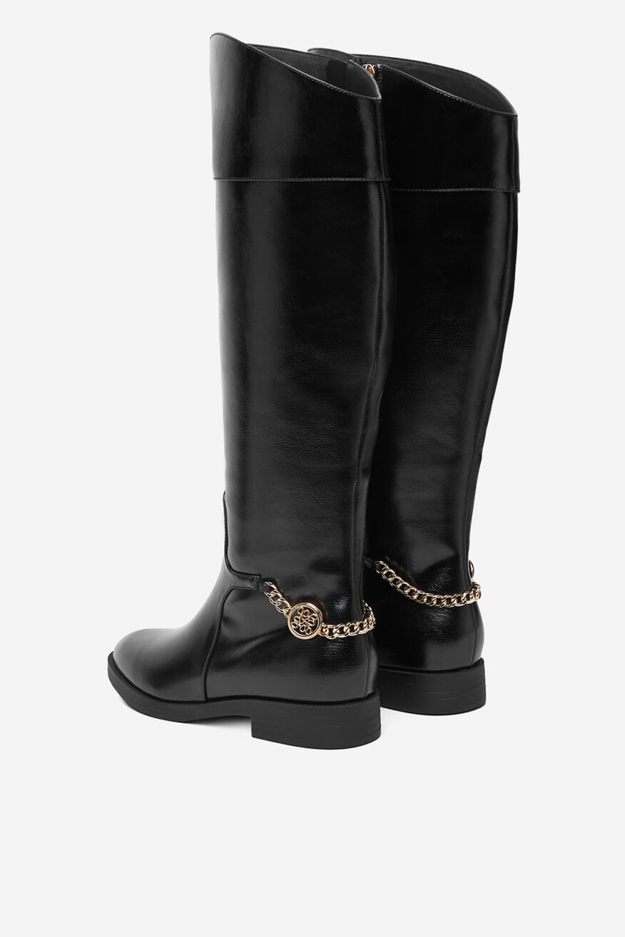 
                Csizma NINE WEST FEKETE - 5906751416723