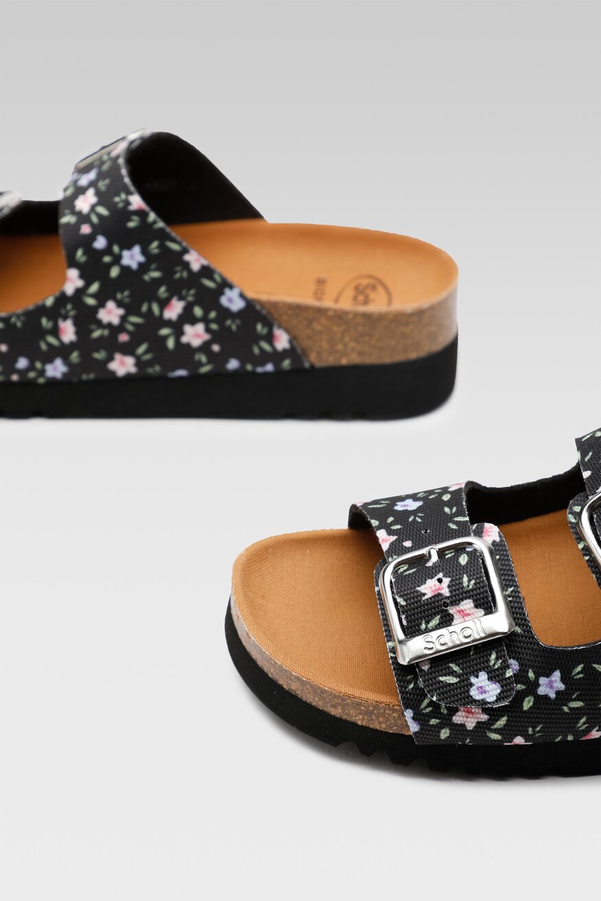 
                Scholl - Klapki czarne - 5904248373986