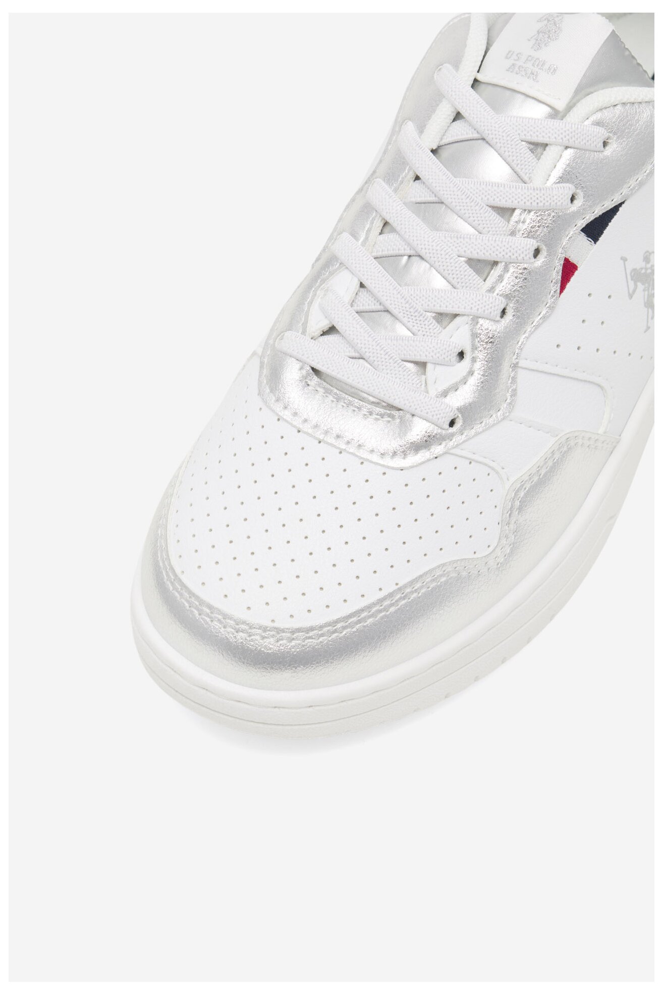 Сникърси U.S. POLO ASSN. DENNY004A СРЕБРИСТ