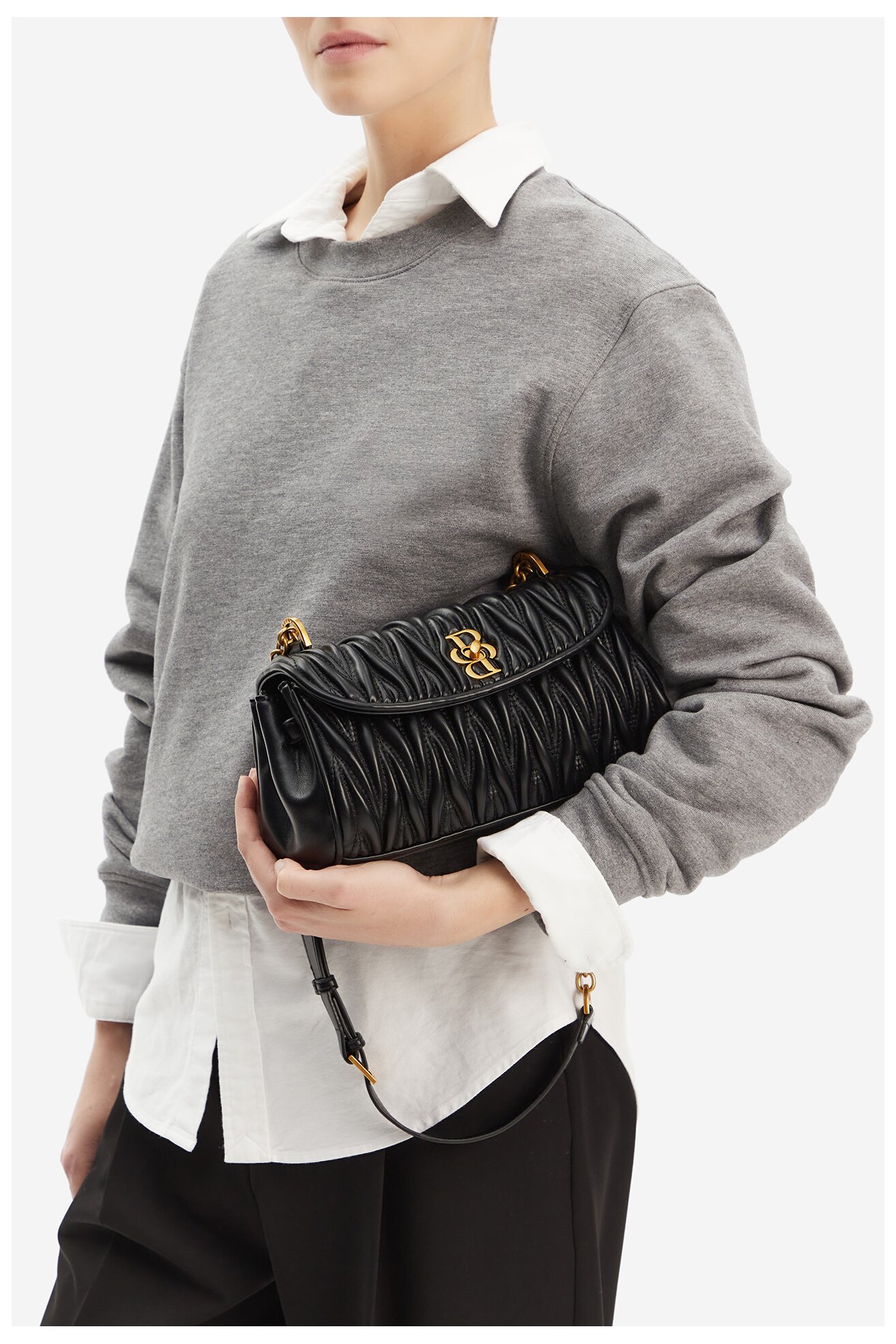 Kézitáska Badura CEO-ALEAH-LDA8071 FEKETE