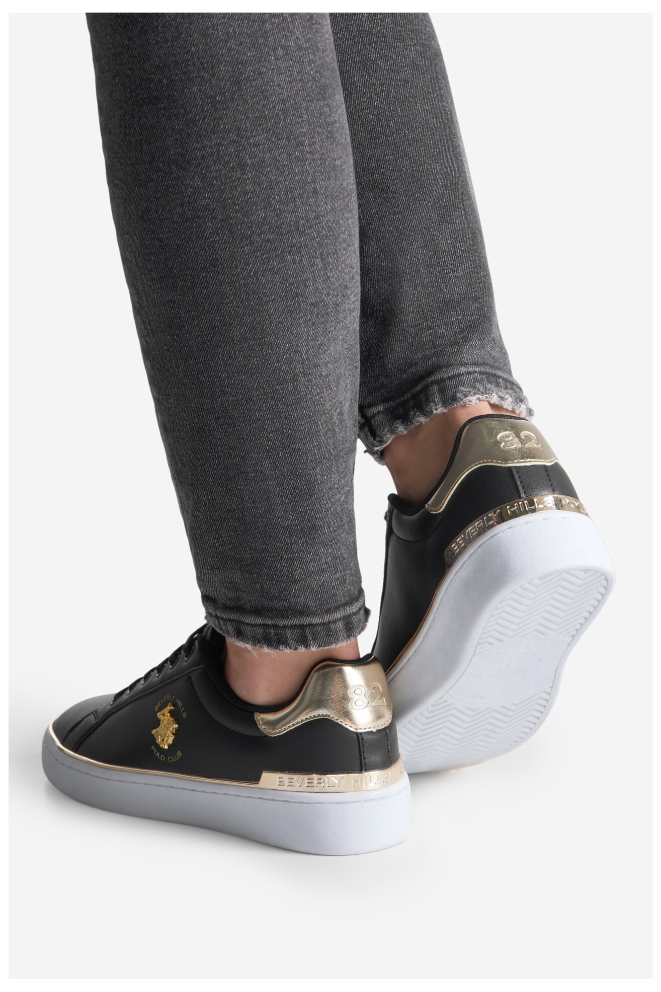 Sportovní obuv Beverly Hills Polo Club BHPCV12-498. ČERNÁ