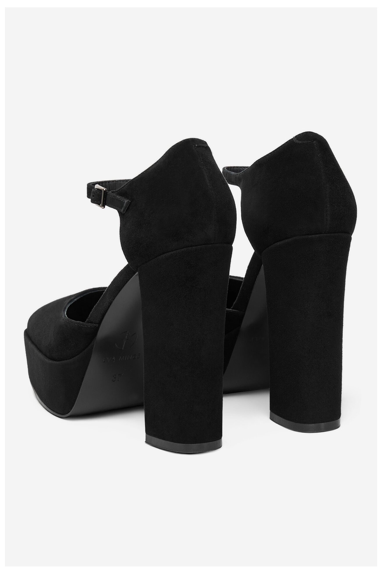 Туфлі-Човники EVA MINGE EO-NIKI-E340-70H ЧОРНИЙ