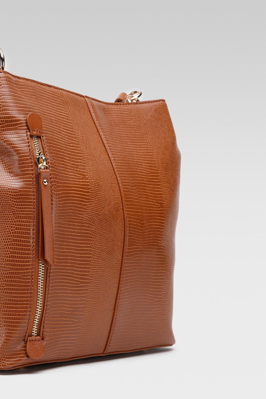 
                Jenny Fairy - Torebka ze zwierzęcym motywem brązowa - 5904248021597