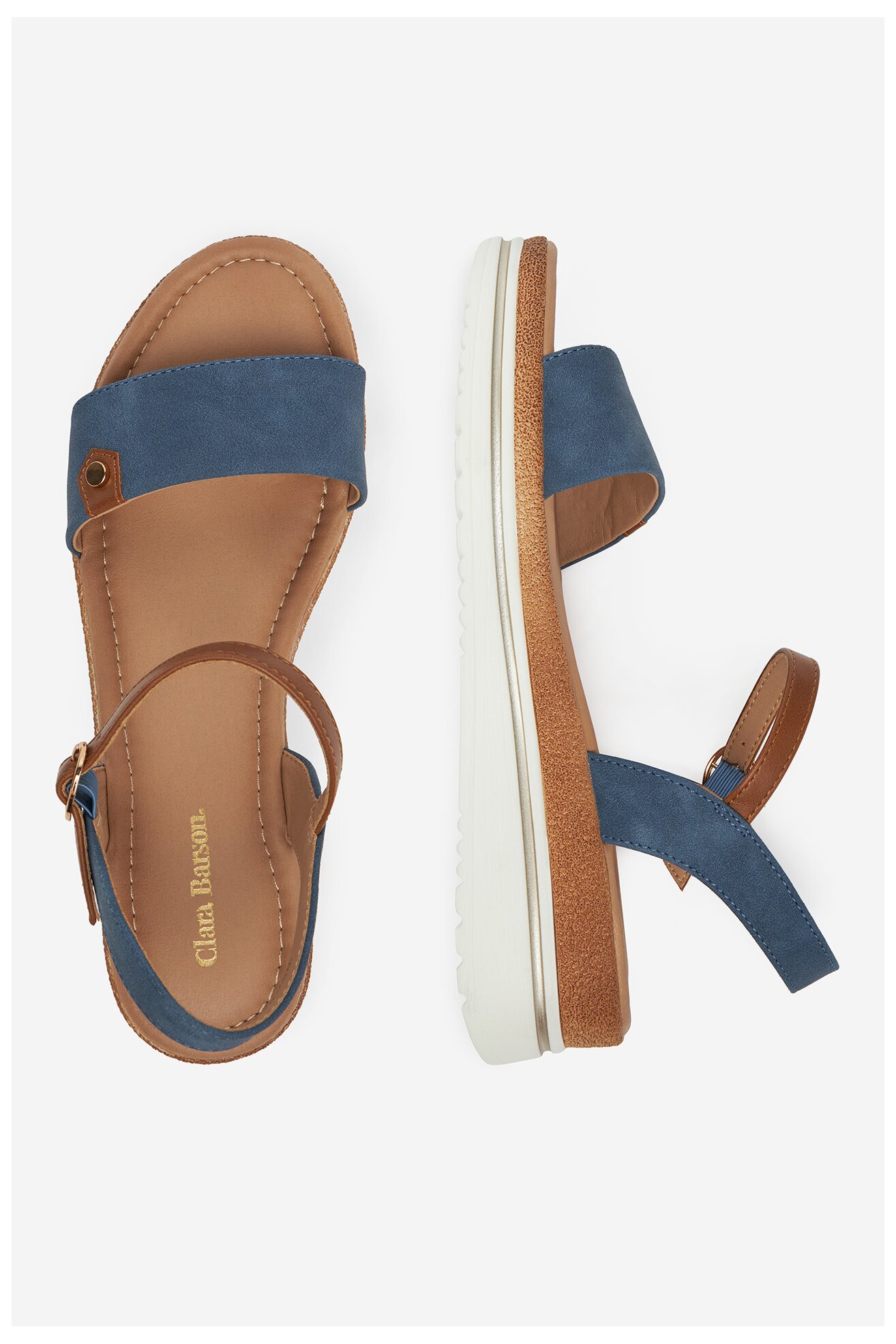 Сандали Clara Barson WS2506-01 КОБАЛТОВО СИНЬО