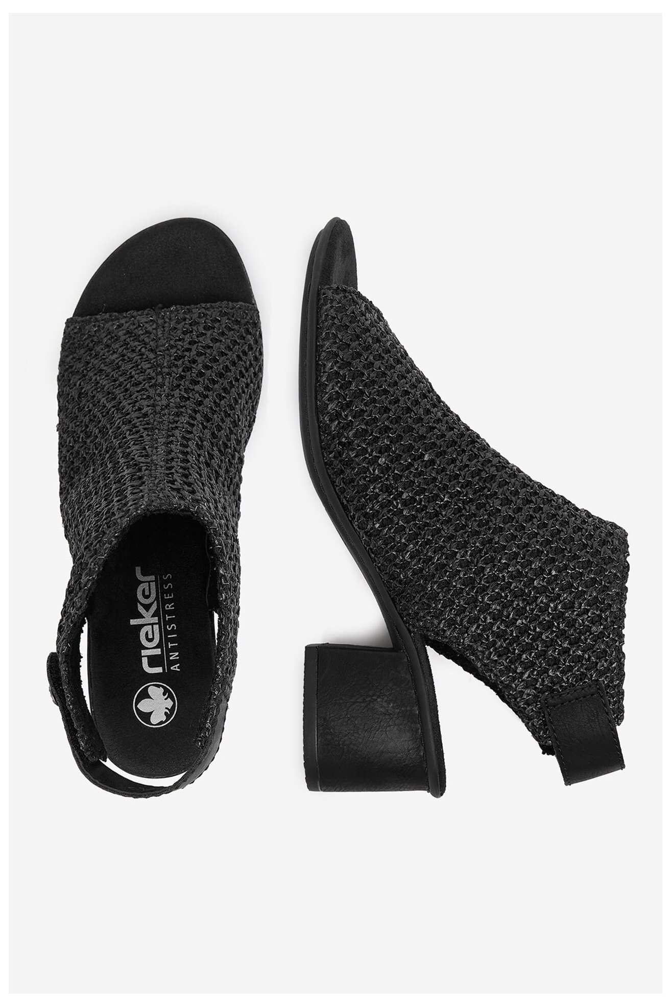 Sandały Rieker CEO-64670-00 Czarny