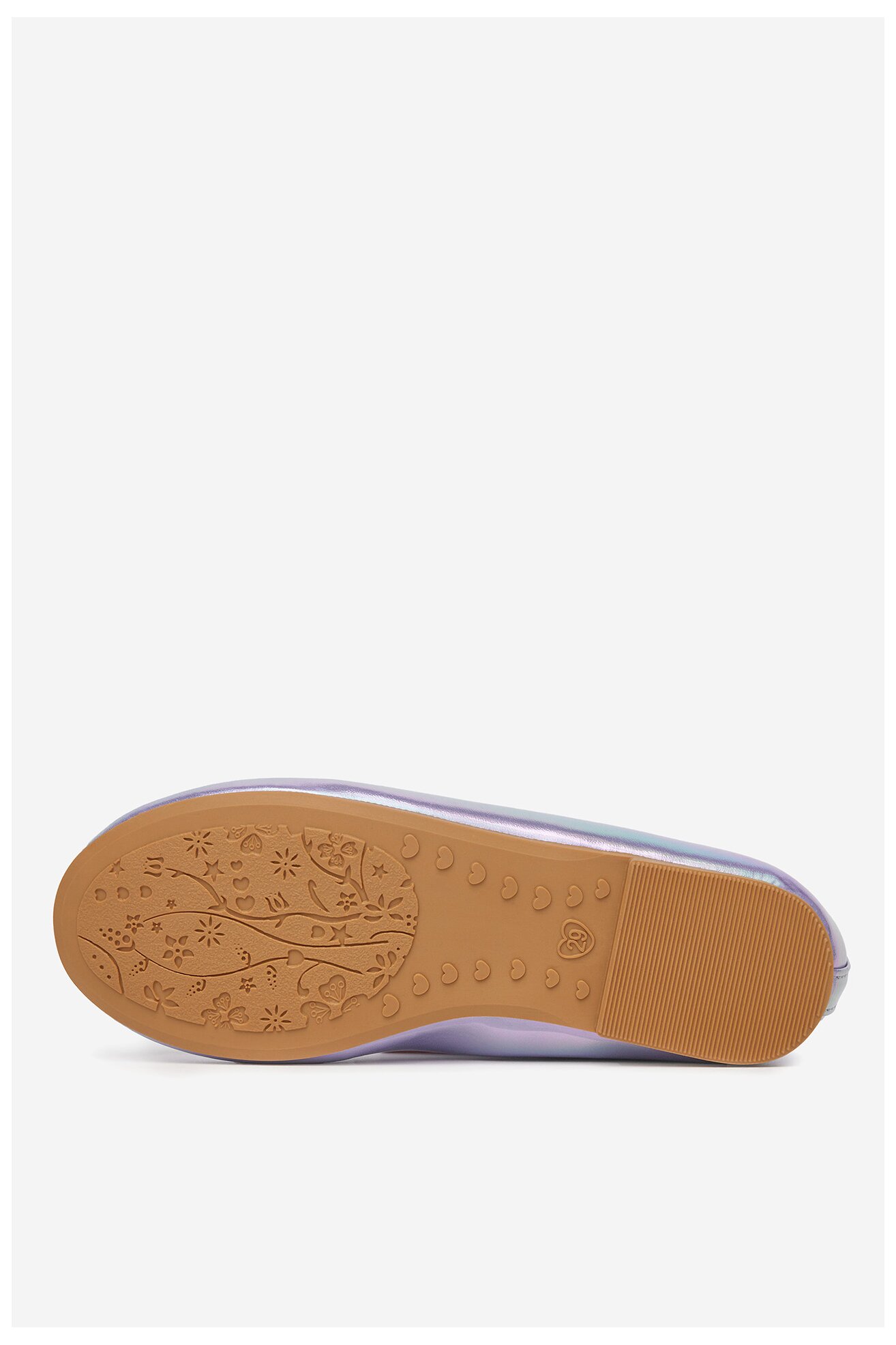 Baleriny Nelli Blu JD24-FD01-0819 Fioletowy